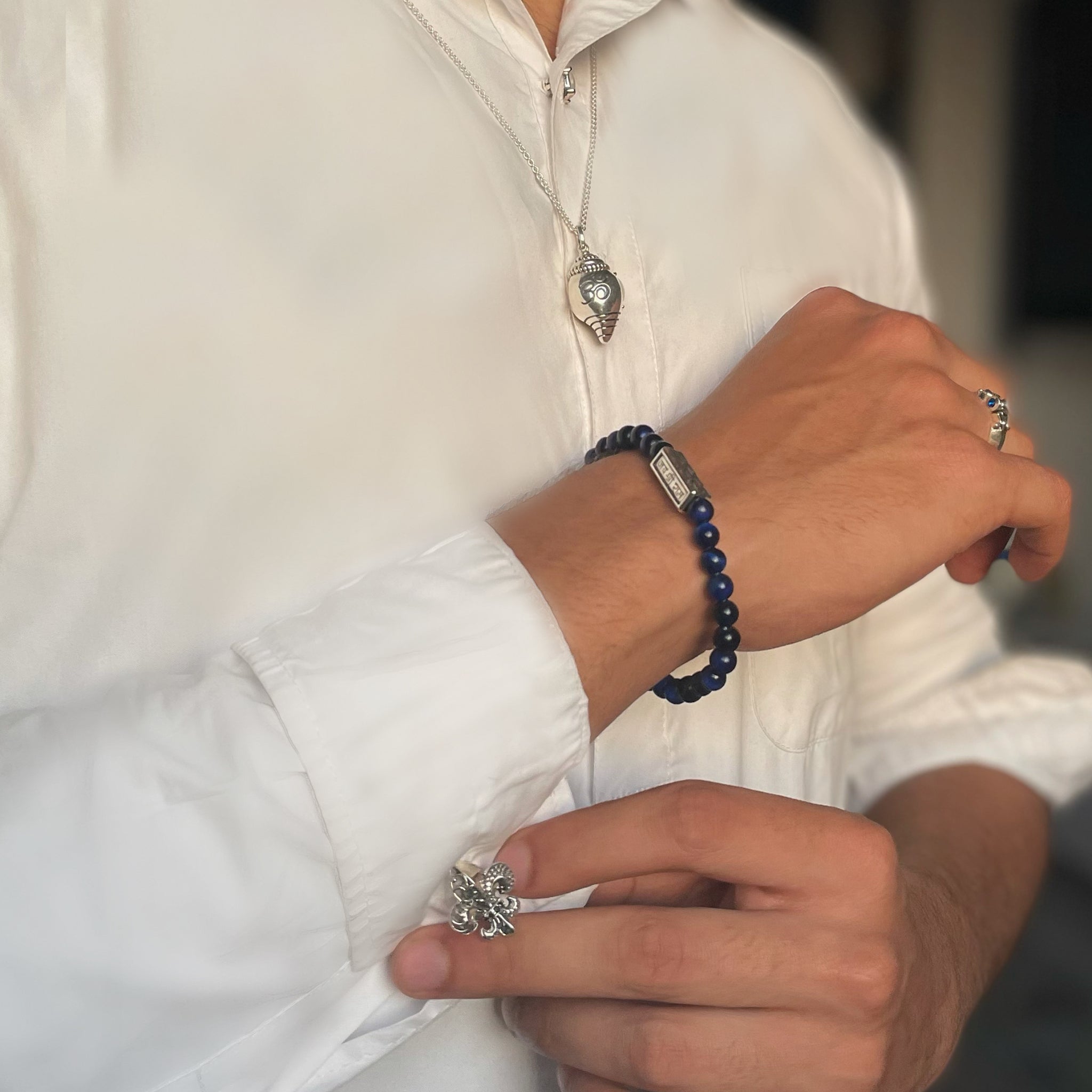 Fourseven Men's Silver Jewelry & Accessories Collection