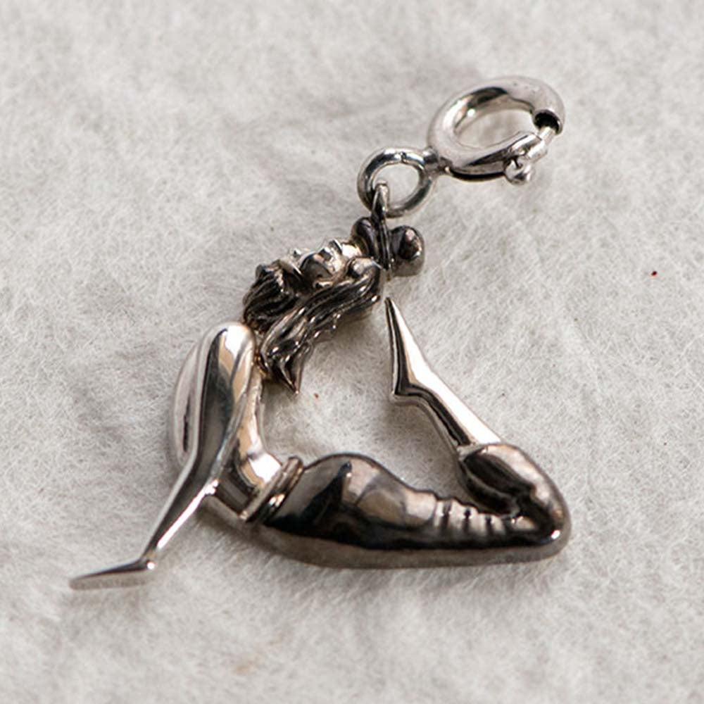 Yogi King Cobra Silver Charm
