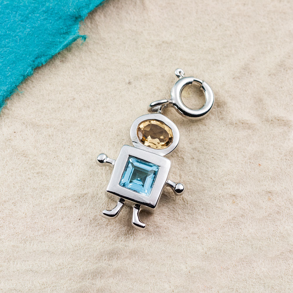Bambino Silver Charm