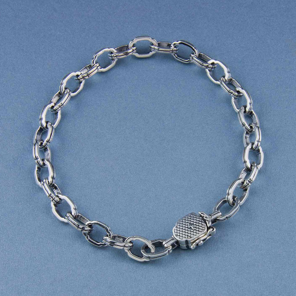 Empire Silver Bracelet-Medium