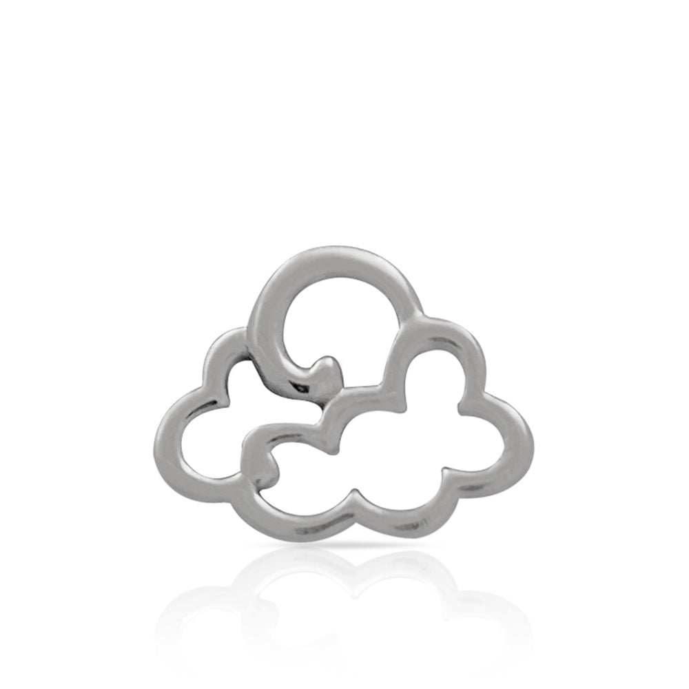 My Little Cloud Floating Silver Pendant