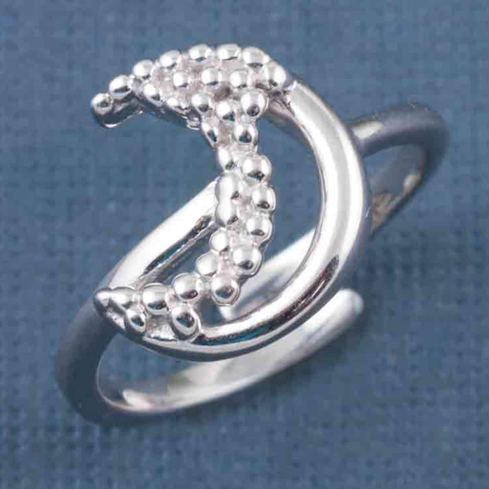 Fourseven A Moonlit Night Adjustable Ring R-143-PL-S Base-Image