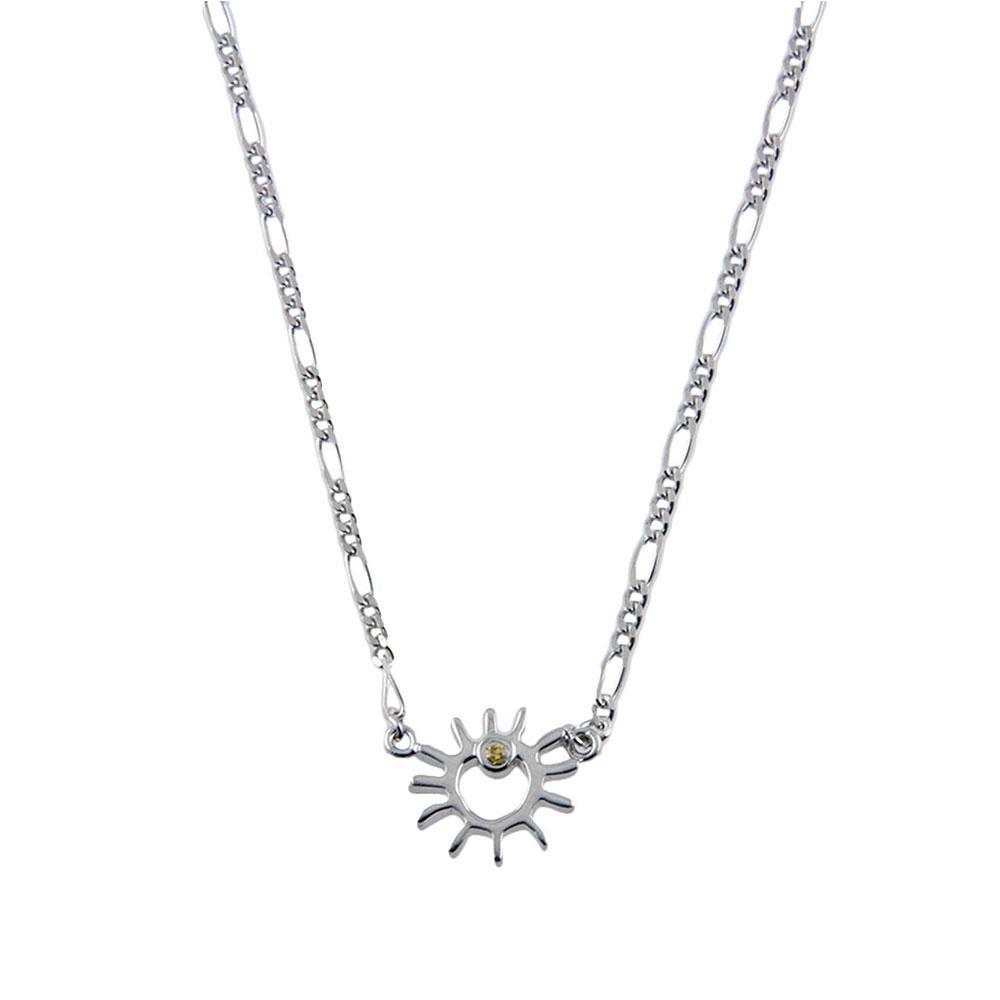 Fourseven A Sunny Day Necklace - 14-16 N-187-PL-S White-BG-Image
