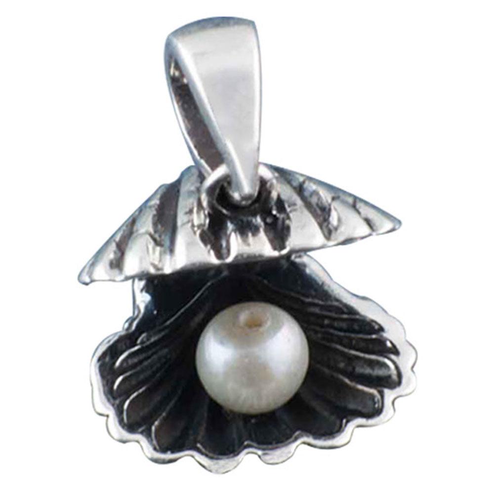 Fourseven Beauty Within Shell Pearl Pendant N-194-AL-S White-BG-Image