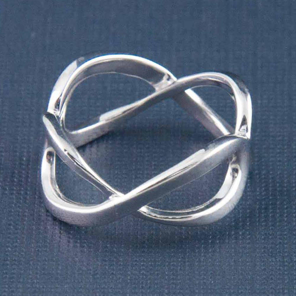 Fourseven Beyond Infinity Band Ring R-148-SI-S Base-Image
