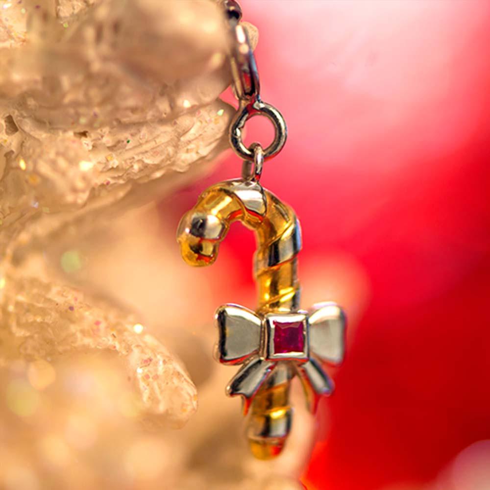 Fourseven Candy Cane Charm C-718-SI-S Base-Image