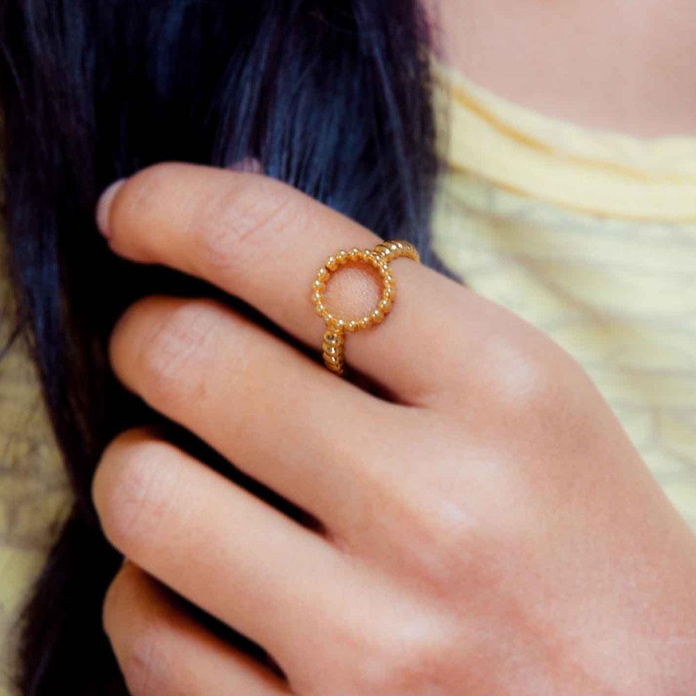Fourseven Eternity Golden Ring R-137-AL-G Base-Image