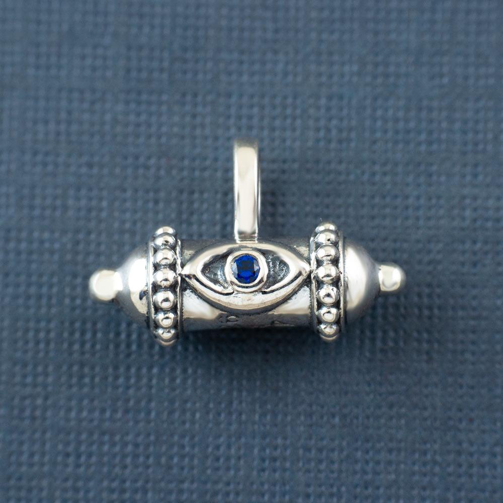 Fourseven Evil Eye Silver Amulet Pendant P-0079-SP-S Base-Image