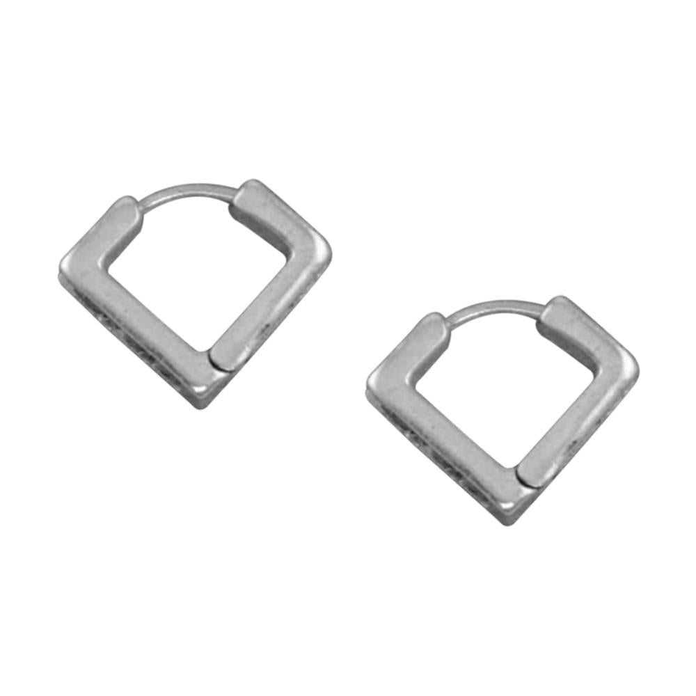 Fourseven Hinged Square Hoop Earrings E-513-SI-S White-BG-Image