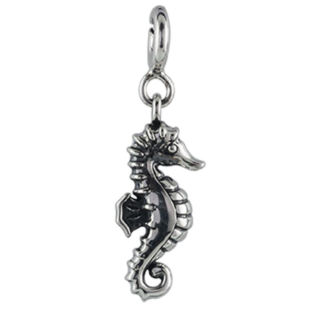 Fourseven Hold on Tight Seahorse Charm C-765-PL-S White-BG-Image
