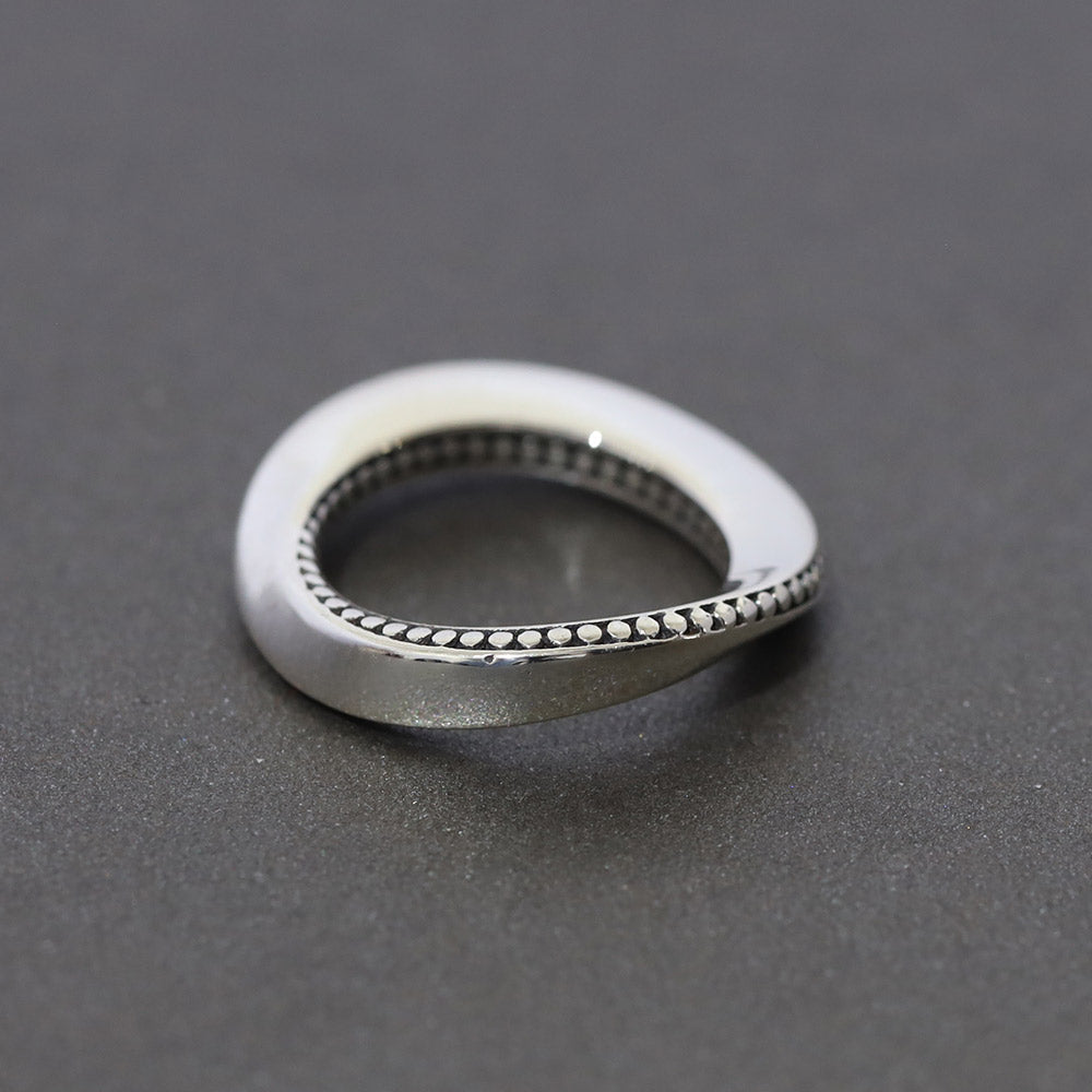 Infinite Destiny Mobius Strip Silver Floating Pendant