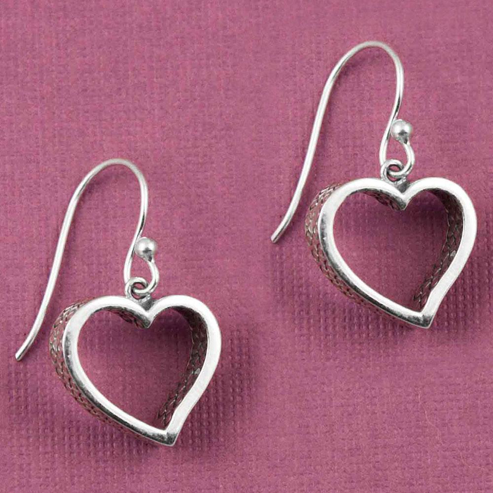 Fourseven Infinite Love Dangler Earrings E-462-SI-S Base-Image