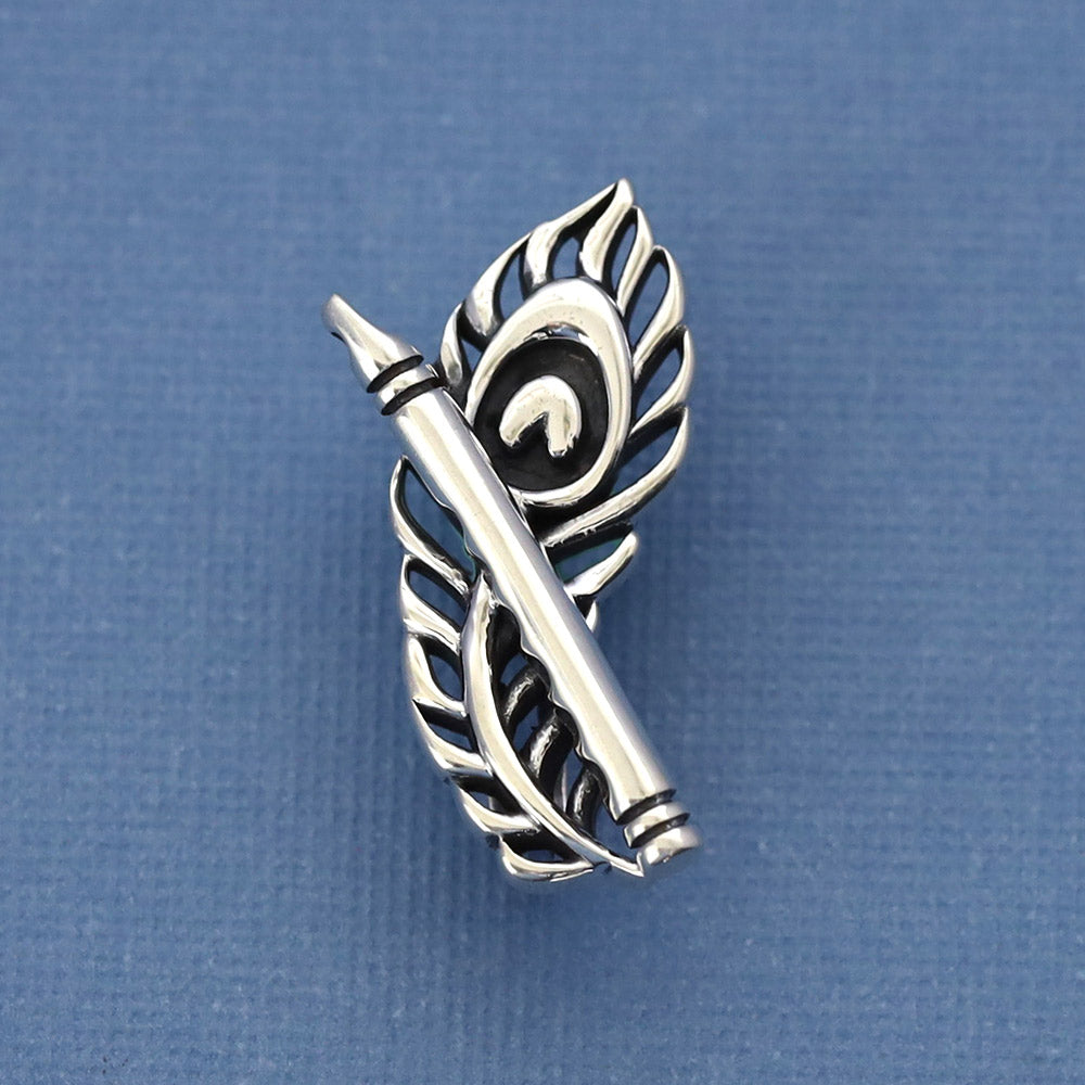 Krishna Murali Silver Pendant