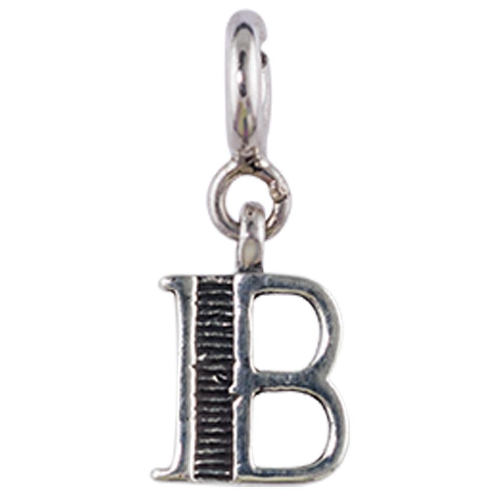 Fourseven Letter B Charm C-253-SI-S White-BG-Image