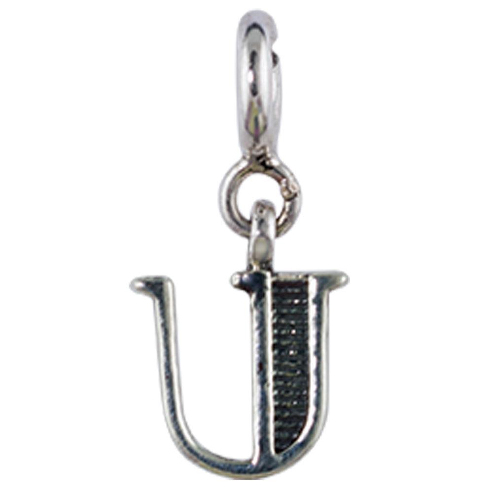 Choose Your English Alphabet Silver Charm