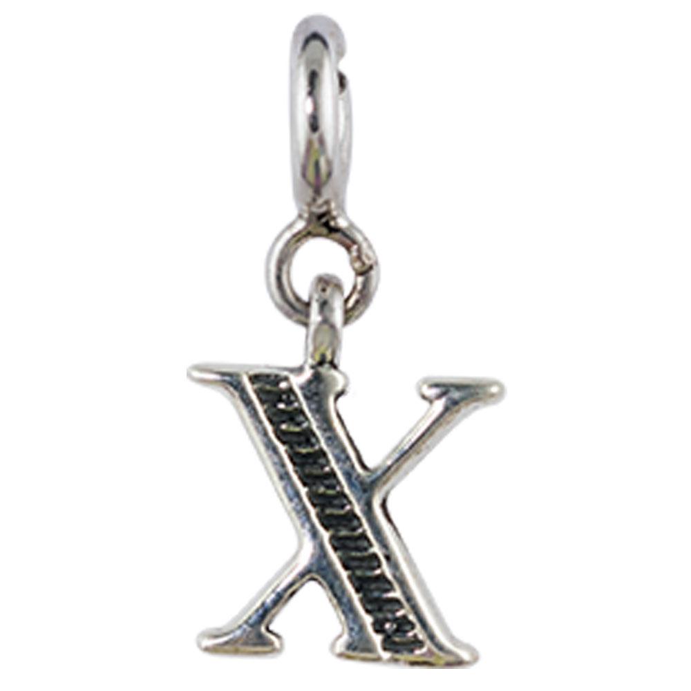 Choose Your English Alphabet Silver Charm