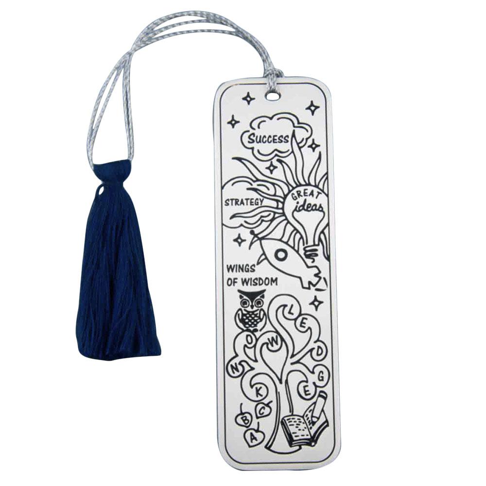 Fourseven Love to Learn Bookmark BM-49-SI-S White-BG-Image
