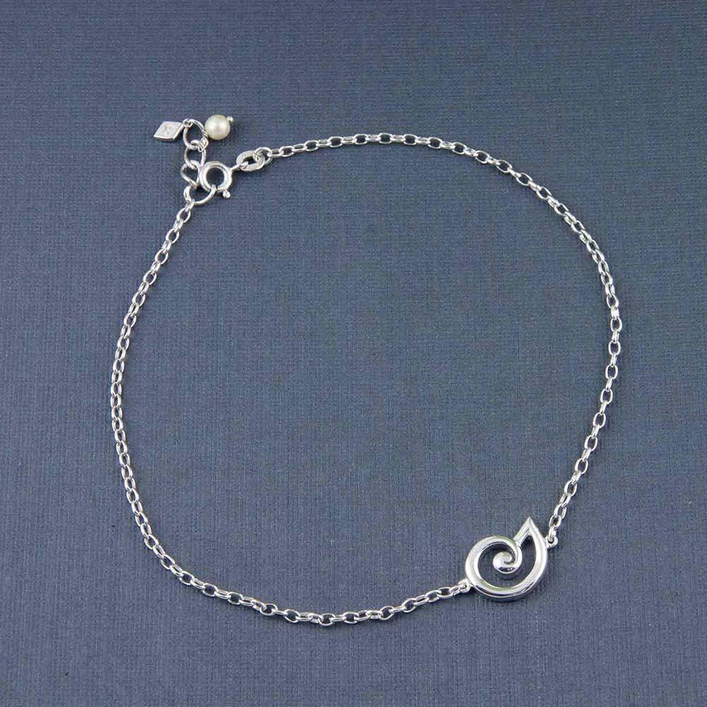 Fourseven Music of the Sea Shell Anklet A-63-PL-S Base-Image