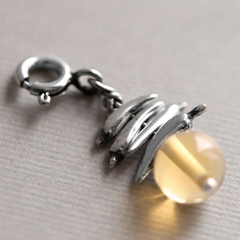 Fourseven Nimbu Mirchi Charm with Stone C-304-PL-S Base-Image