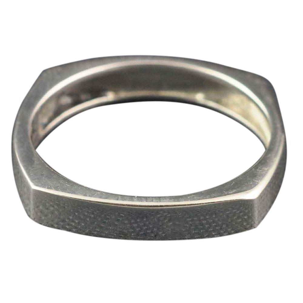 Fourseven Personalised Message Ring R-173-SI-S White-BG-Image