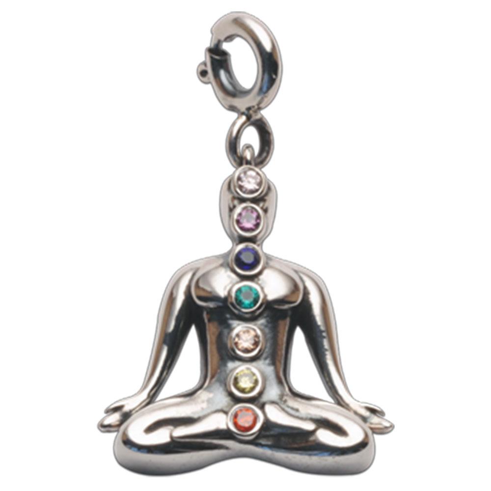Fourseven Seven Chakras Charm C-106-SP-S White-BG-Image