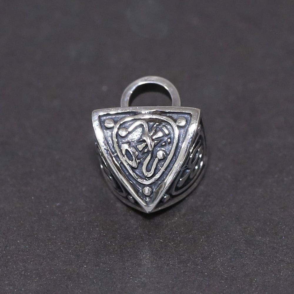 Shiva Shakti Pyramid Silver Pendant Moli Rakhi Bracelet