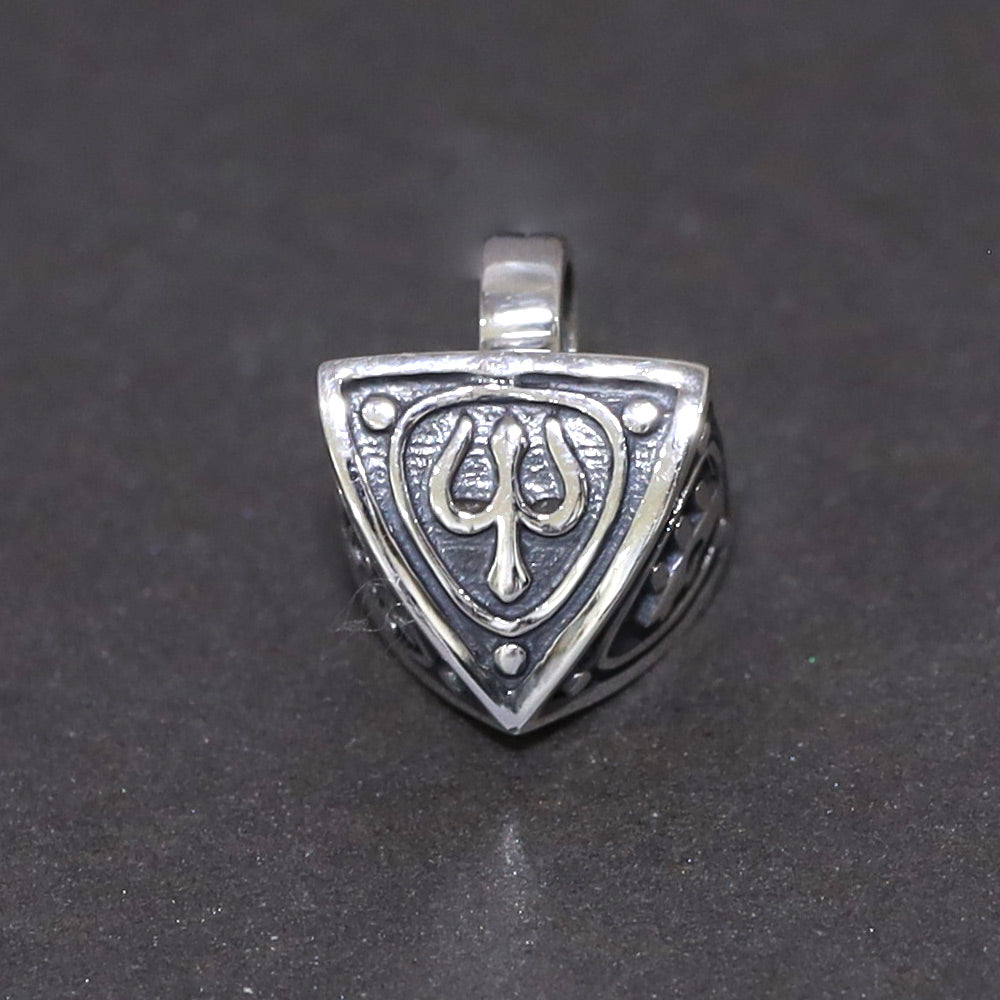 Shiva Shakti Pyramid Silver Pendant Moli Rakhi Bracelet