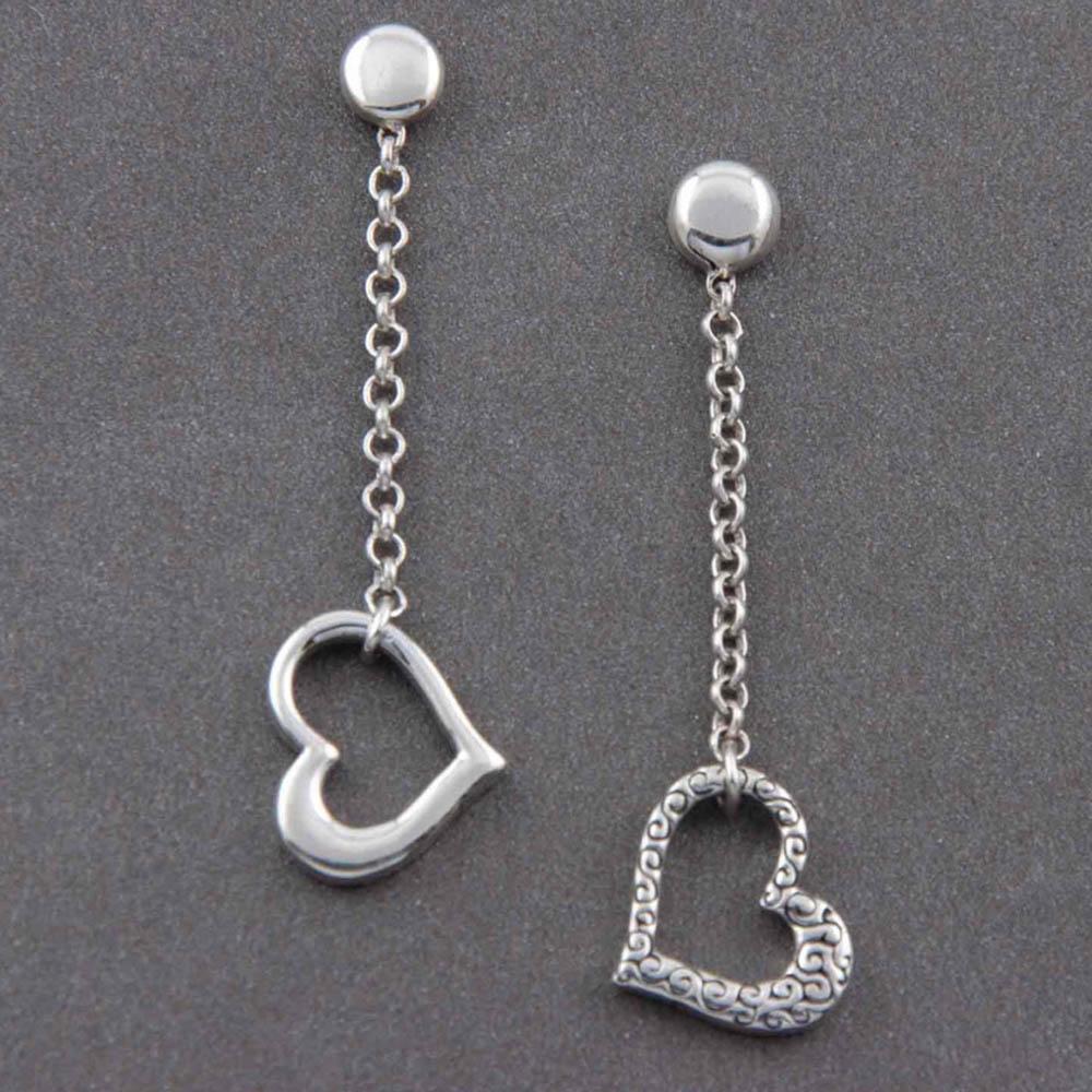 Fourseven Sweetheart Post Dangler Earrings E-467-PL-S Base-Image