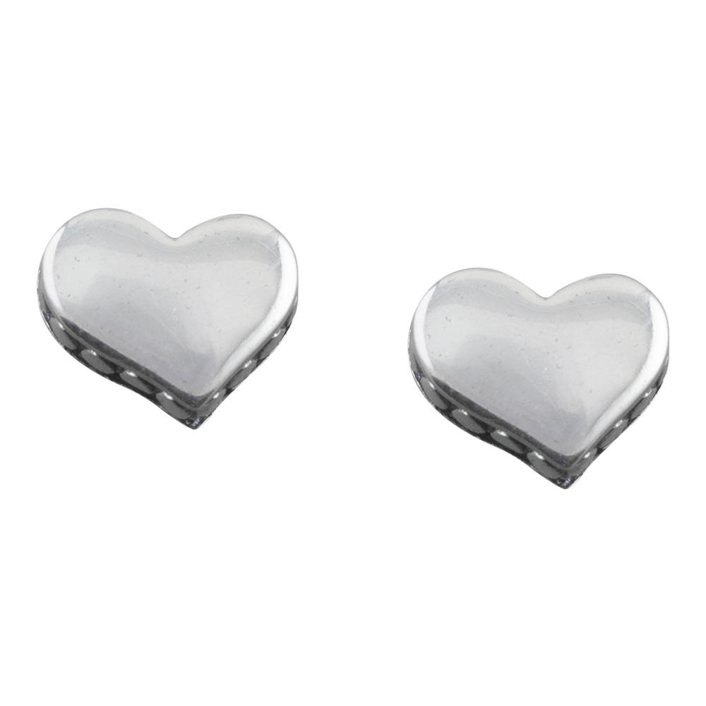 Fourseven Tiny Rawa Heart Stud Earrings E-468-SI-S White-BG-Image