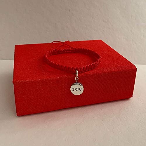 I Heart U Silver Charm with Simply Charming Friendship Charmholder Bracelet