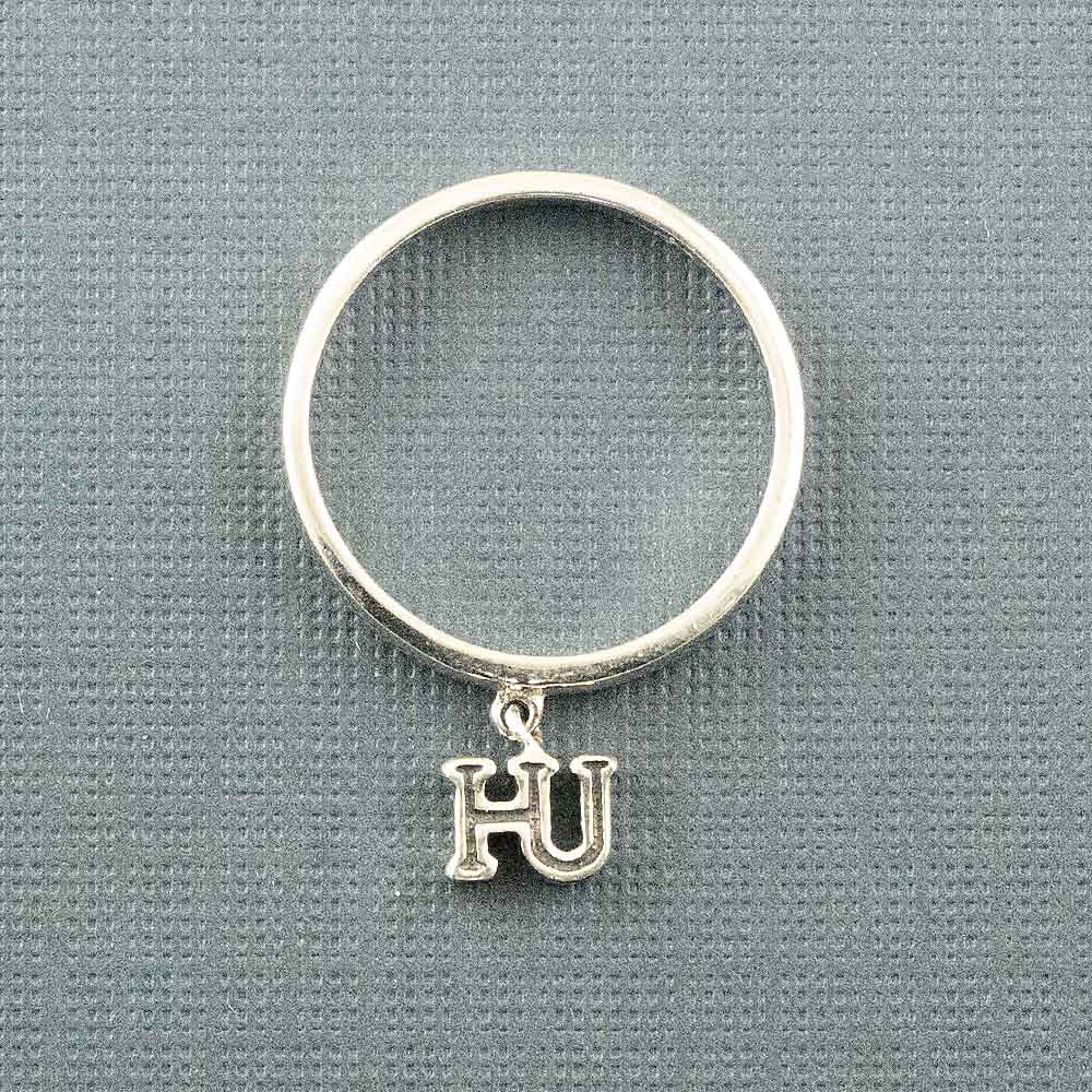 A Song of Spirit HU Silver Tiny Charm Ring-16
