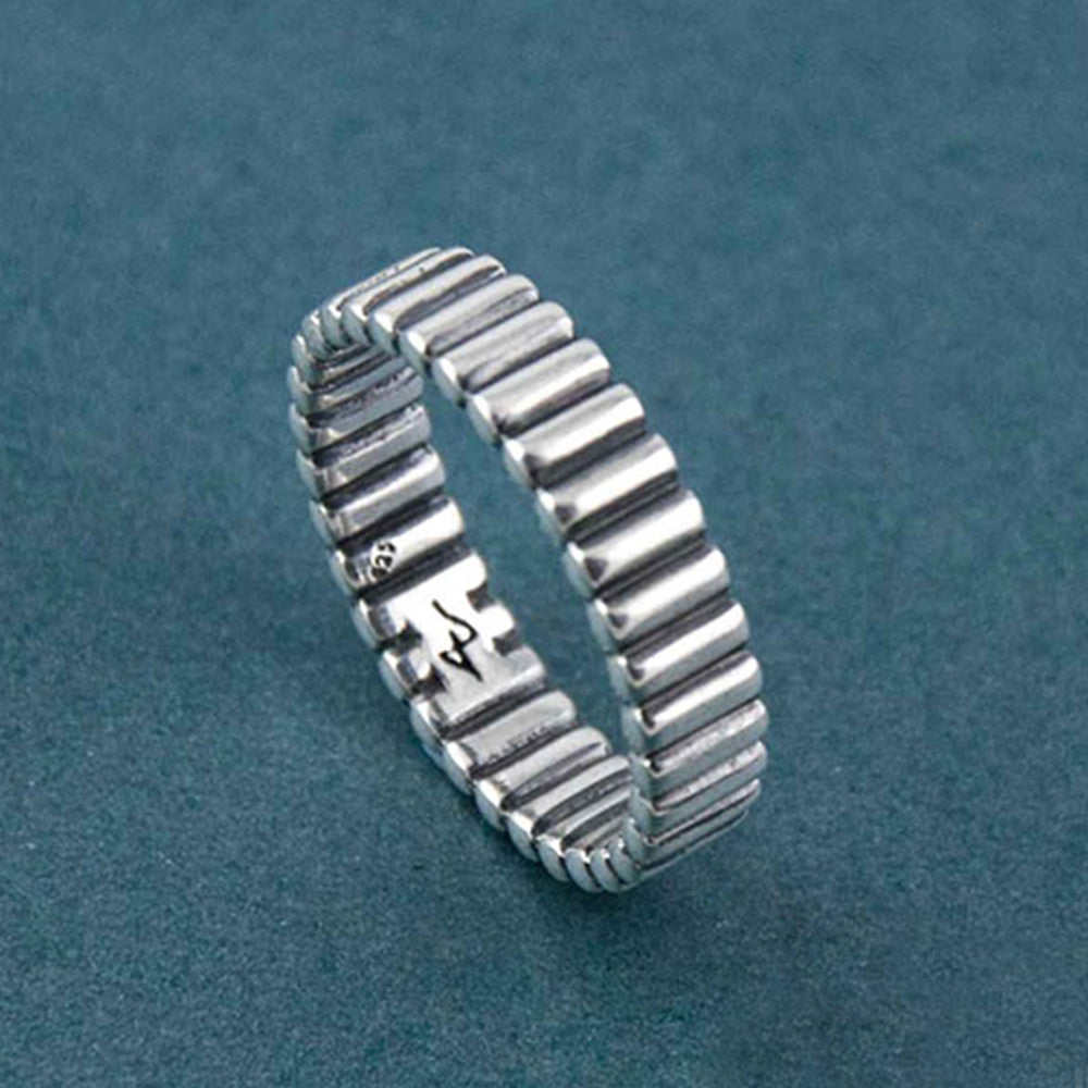 Kindred Silver Band Ring-14
