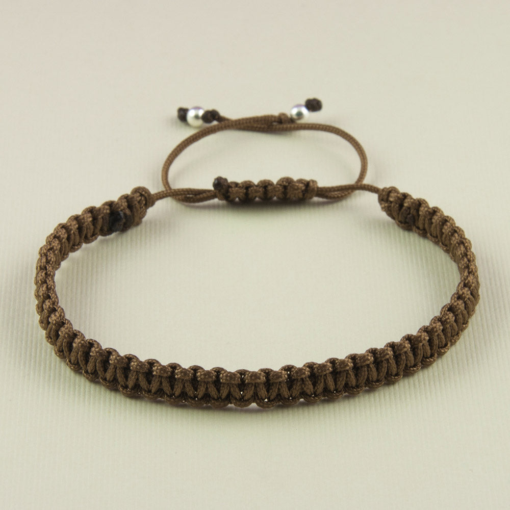 Good Luck Clover Silver Charm with Simply Charming Friendship Charmholder Bracelet