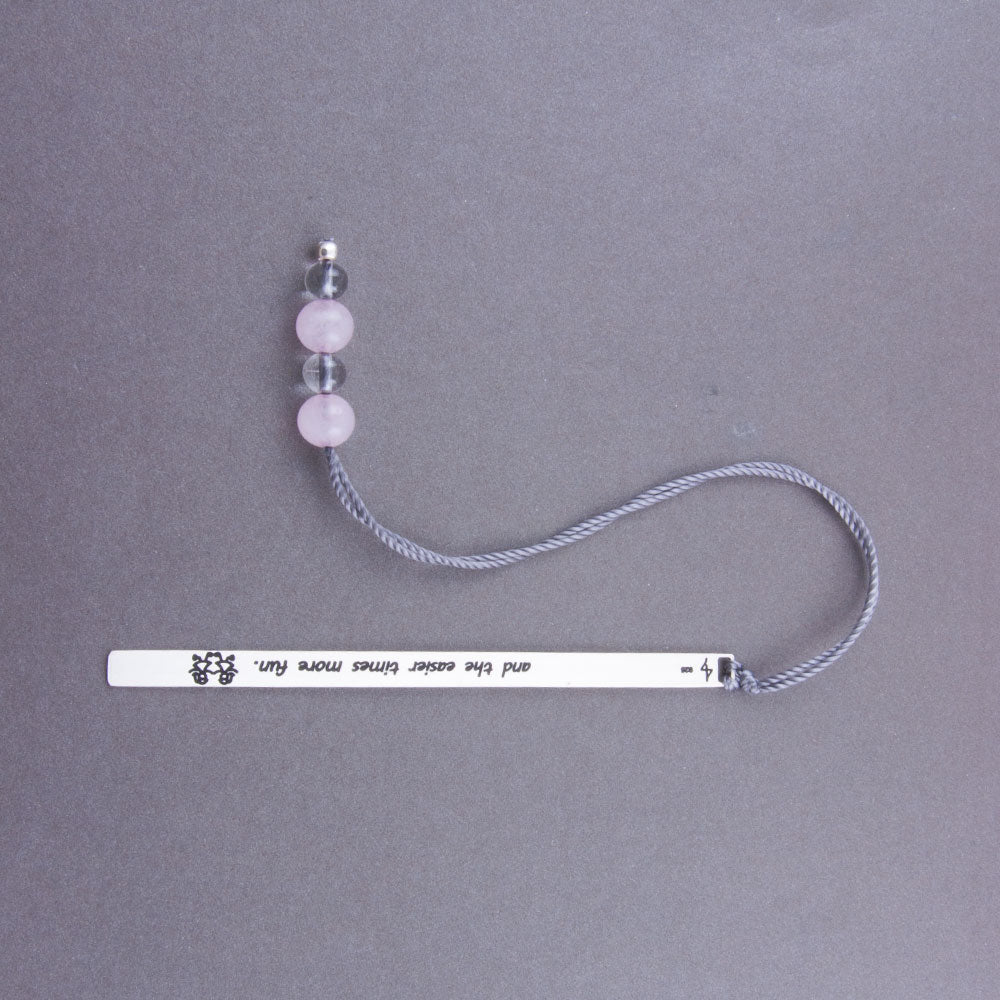 Sisters Love Silver Bookmark