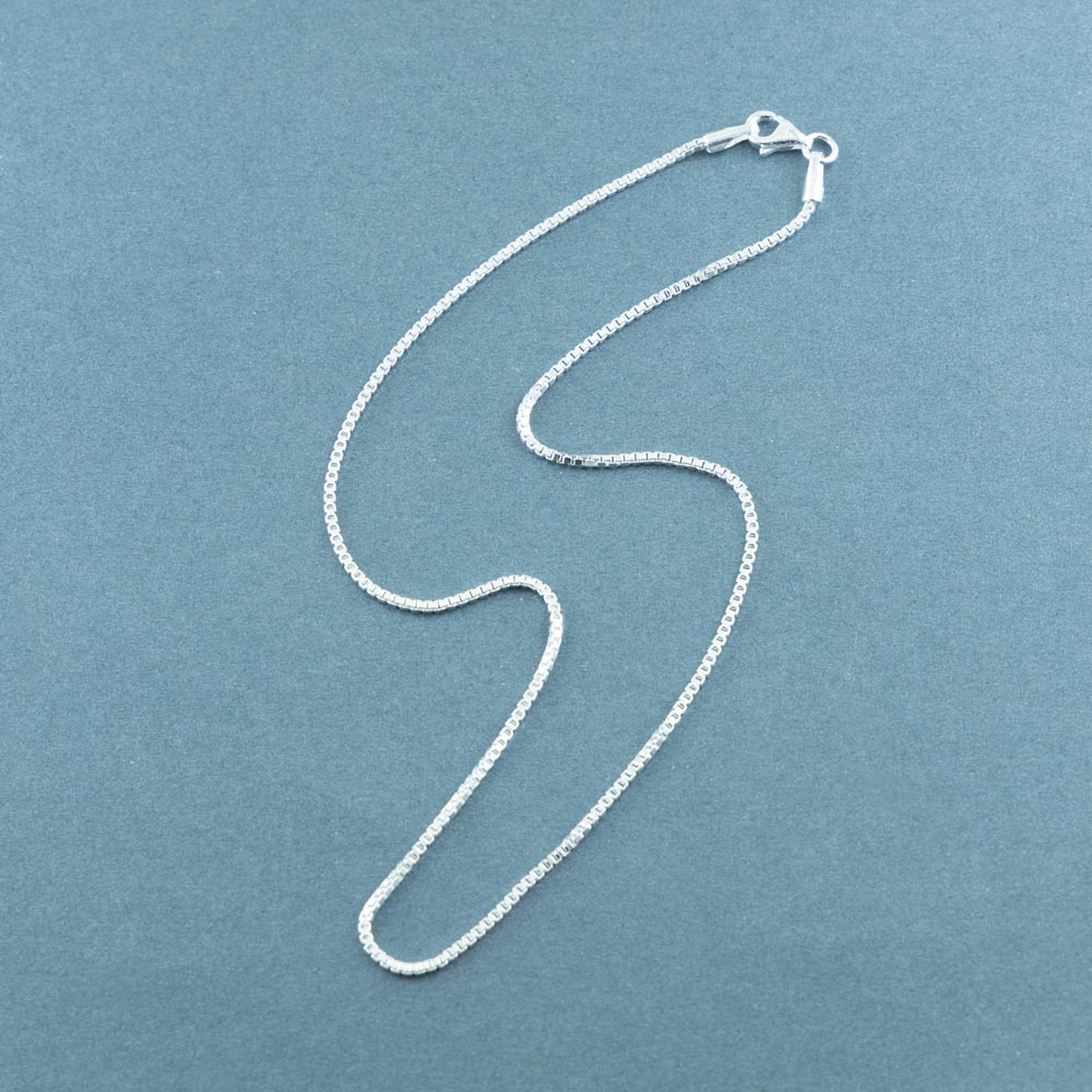 Silver Venetian Baby Chain MEDIUM-12 - Main Image