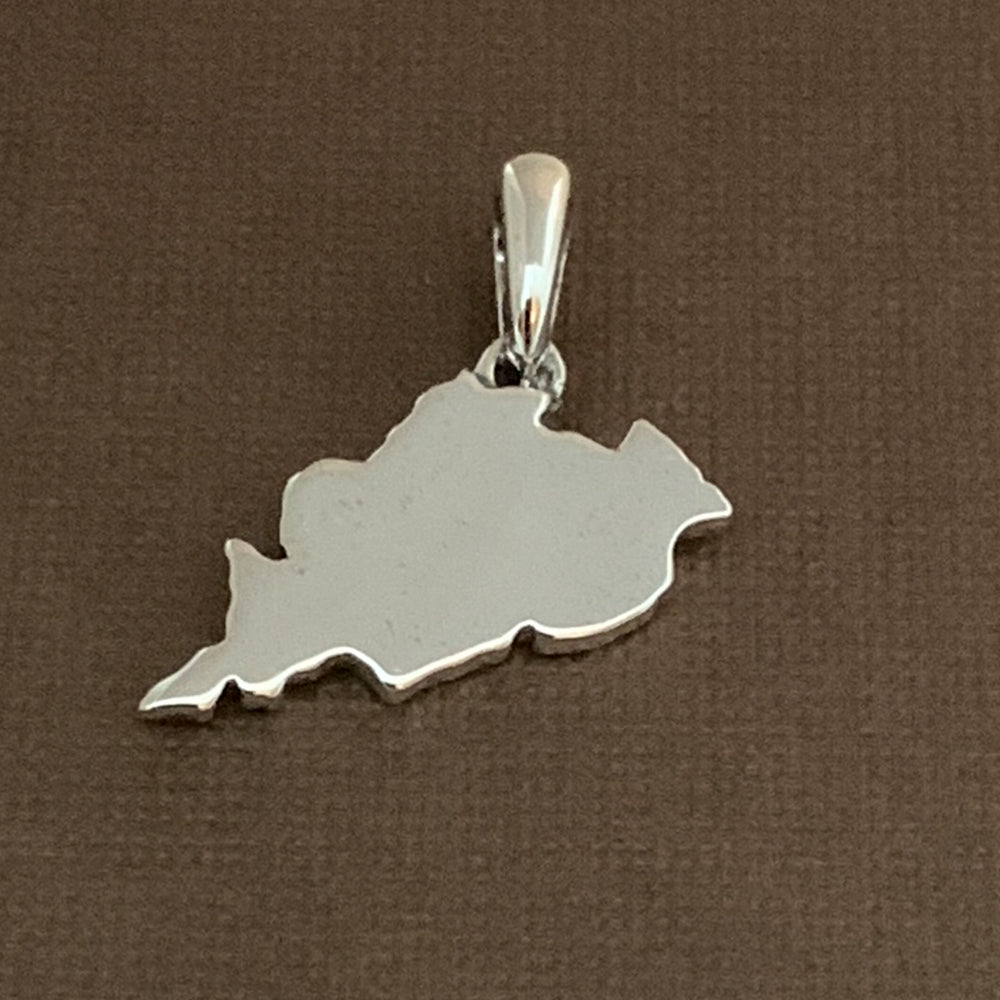 My Orissa State Silver Pendant