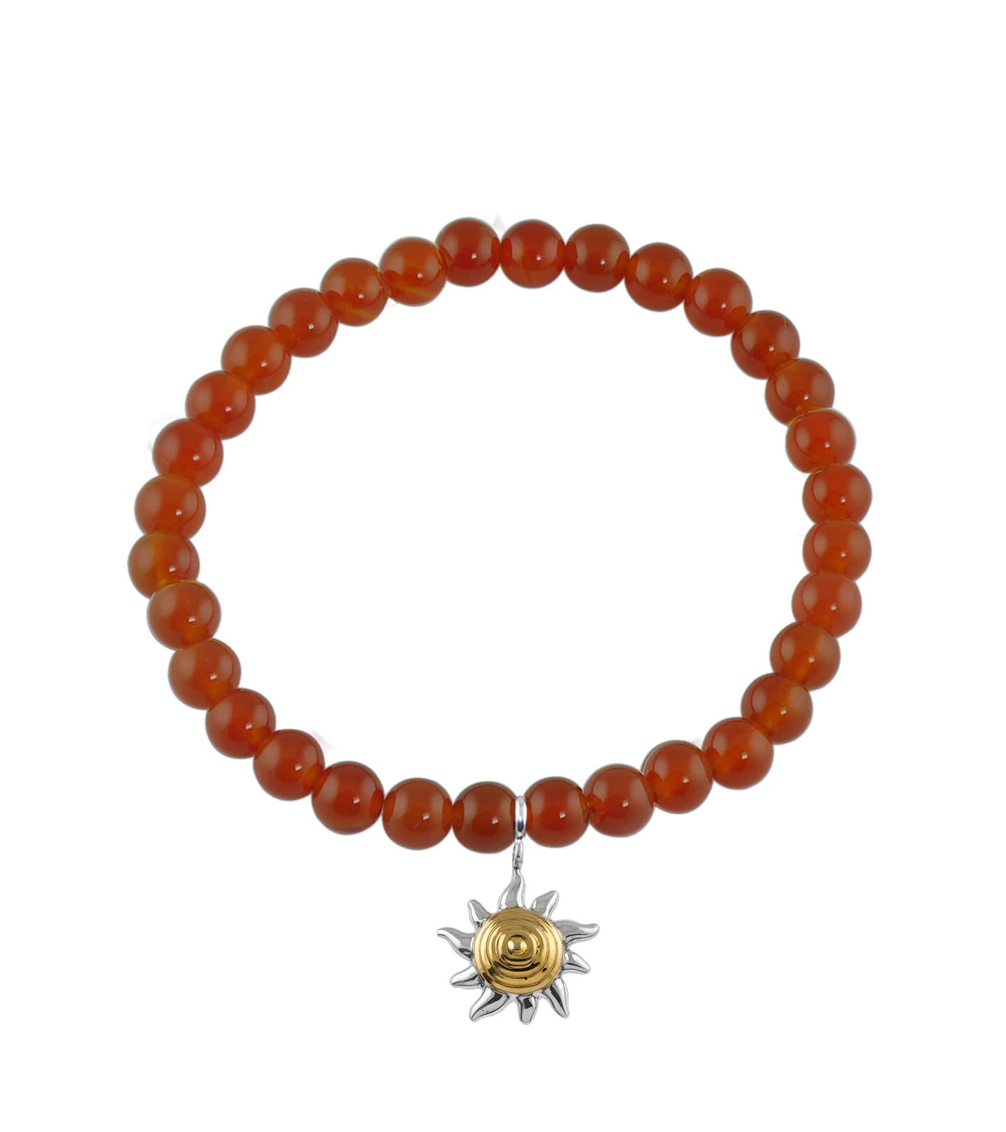 Eternal Knot Silver Charm with Simply Charming Friendship Charmholder Bracelet