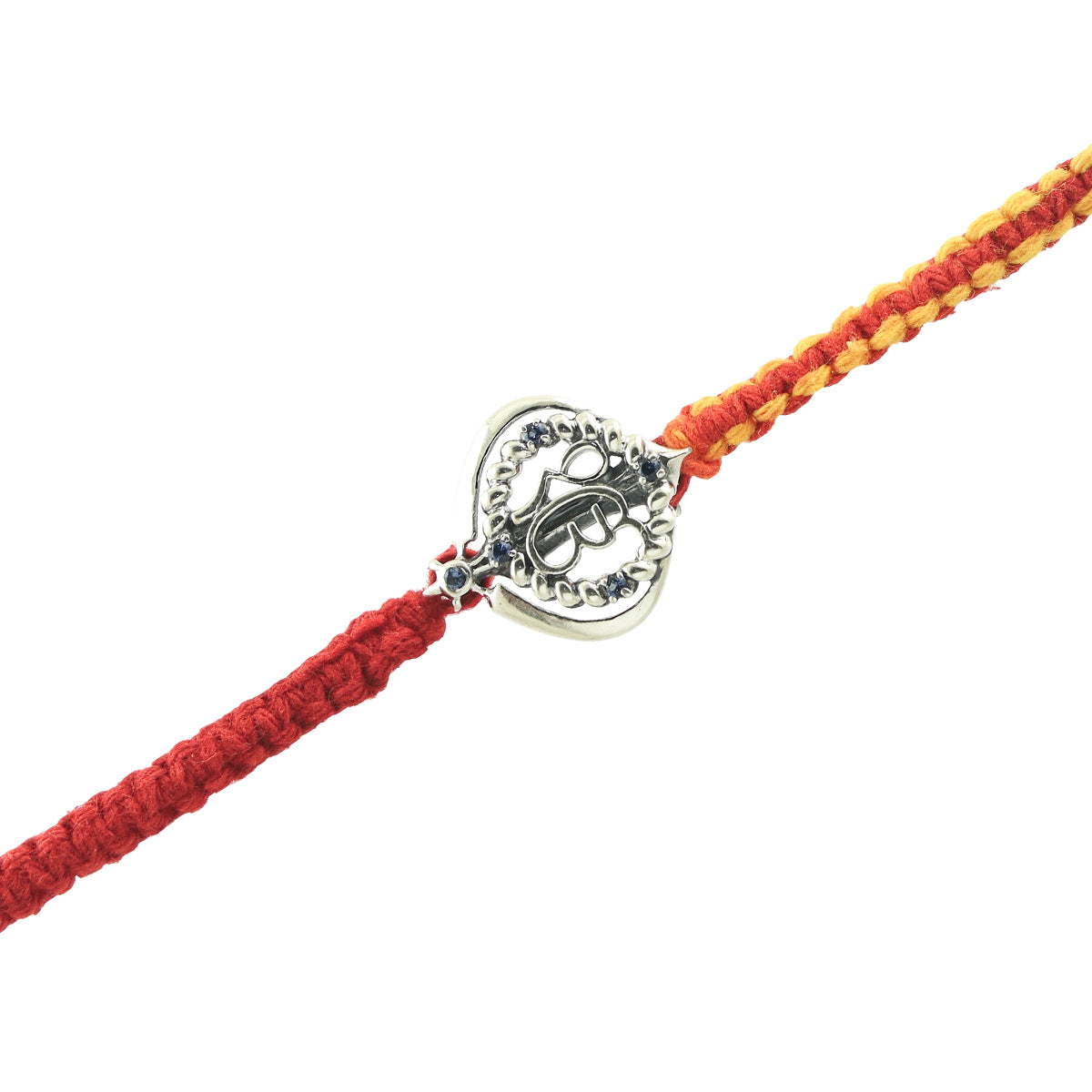 Ek Onkar Khanda Silver Brooch Moli Rakhi Bracelet