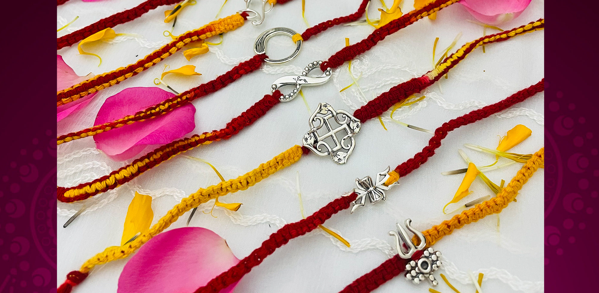 Forever Silver Rakhis Collection by FOURSEVEN