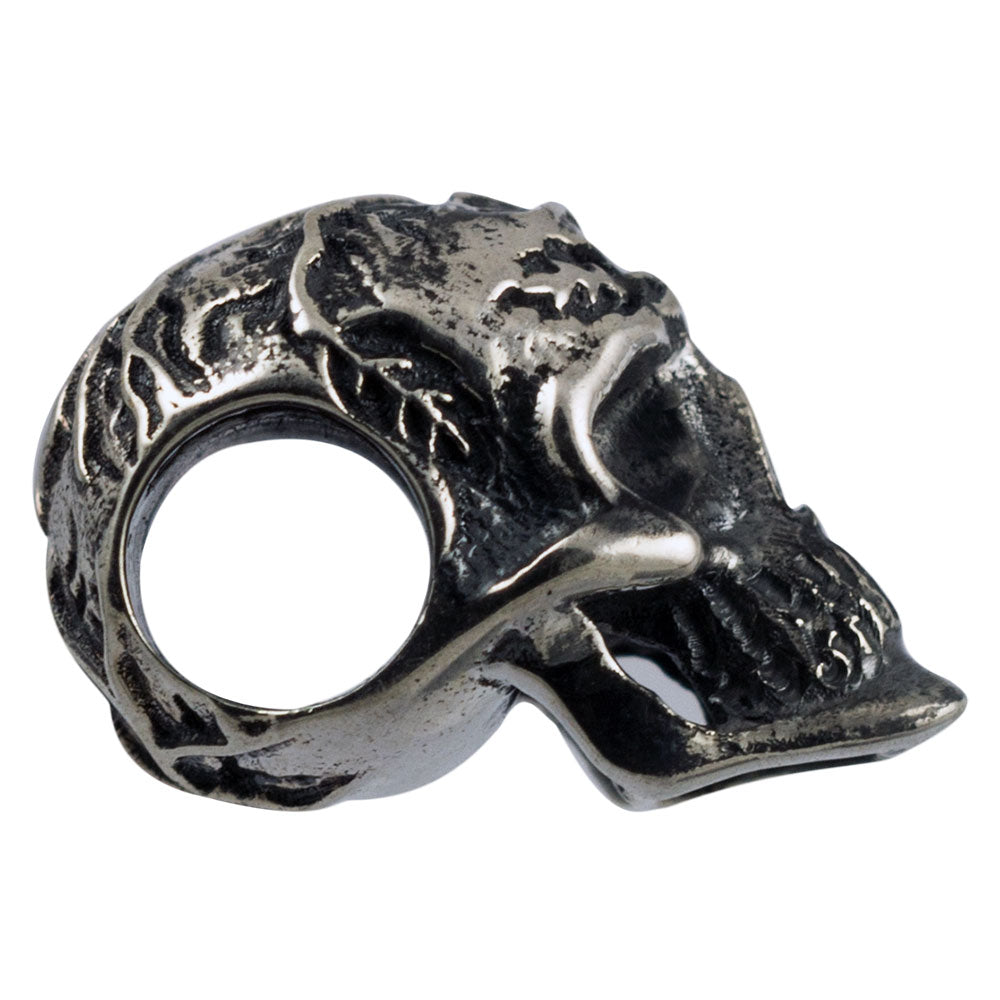 Afterlife Skull Silver Charmholder Bead