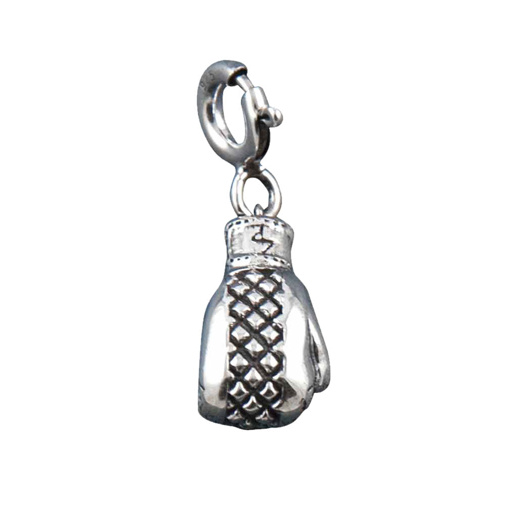 Boxing Glove Silver Charm