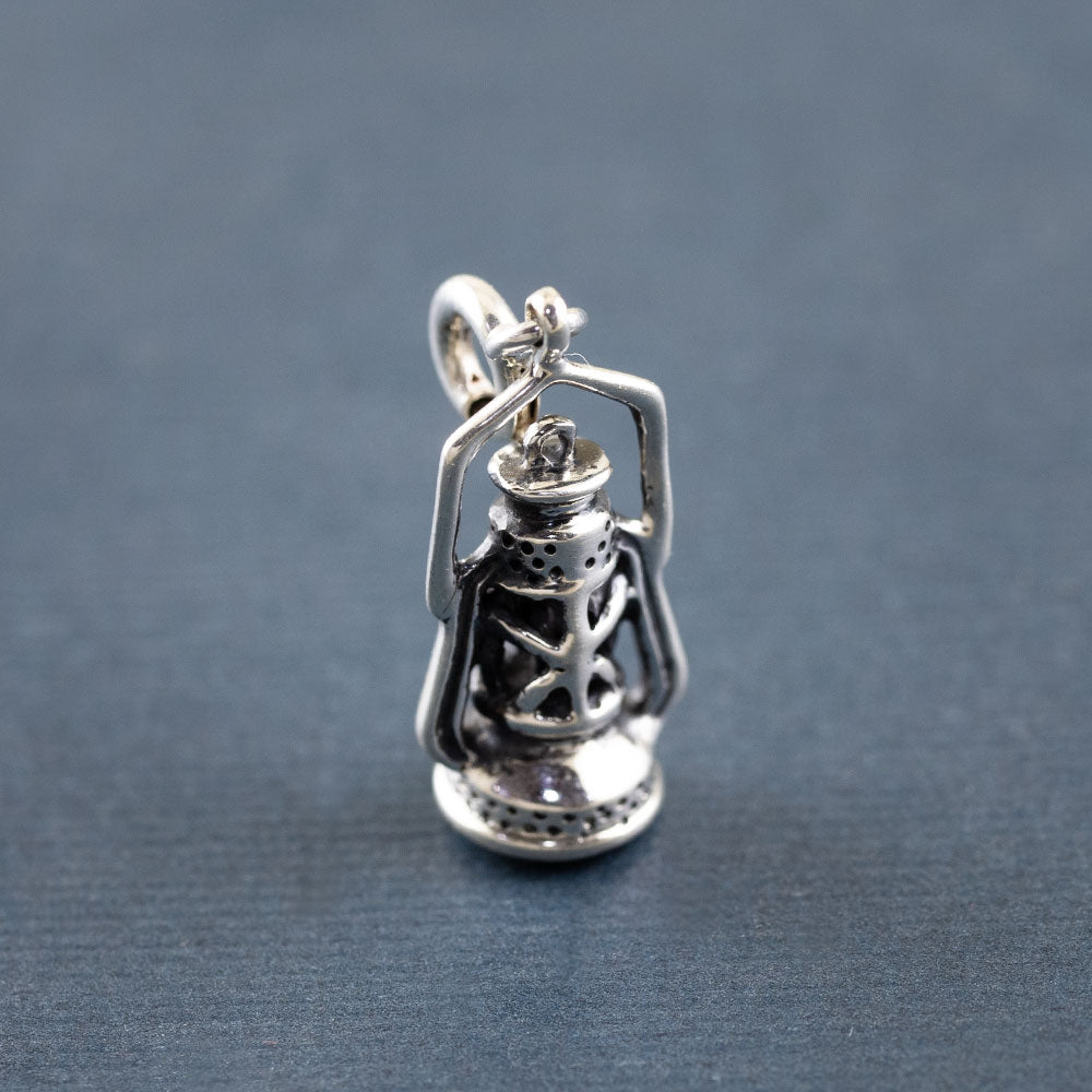 Laalten Lantern Silver Charm