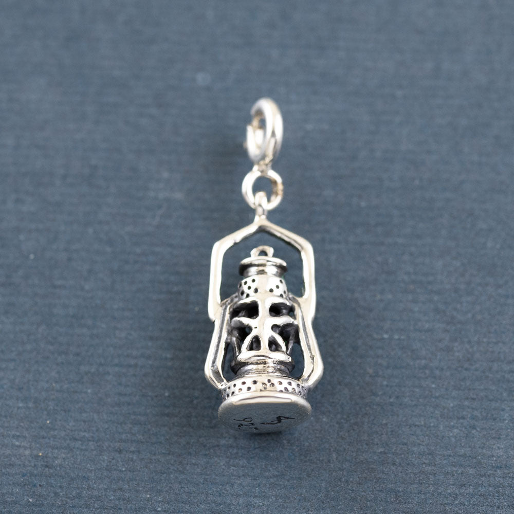 Laalten Lantern Silver Charm