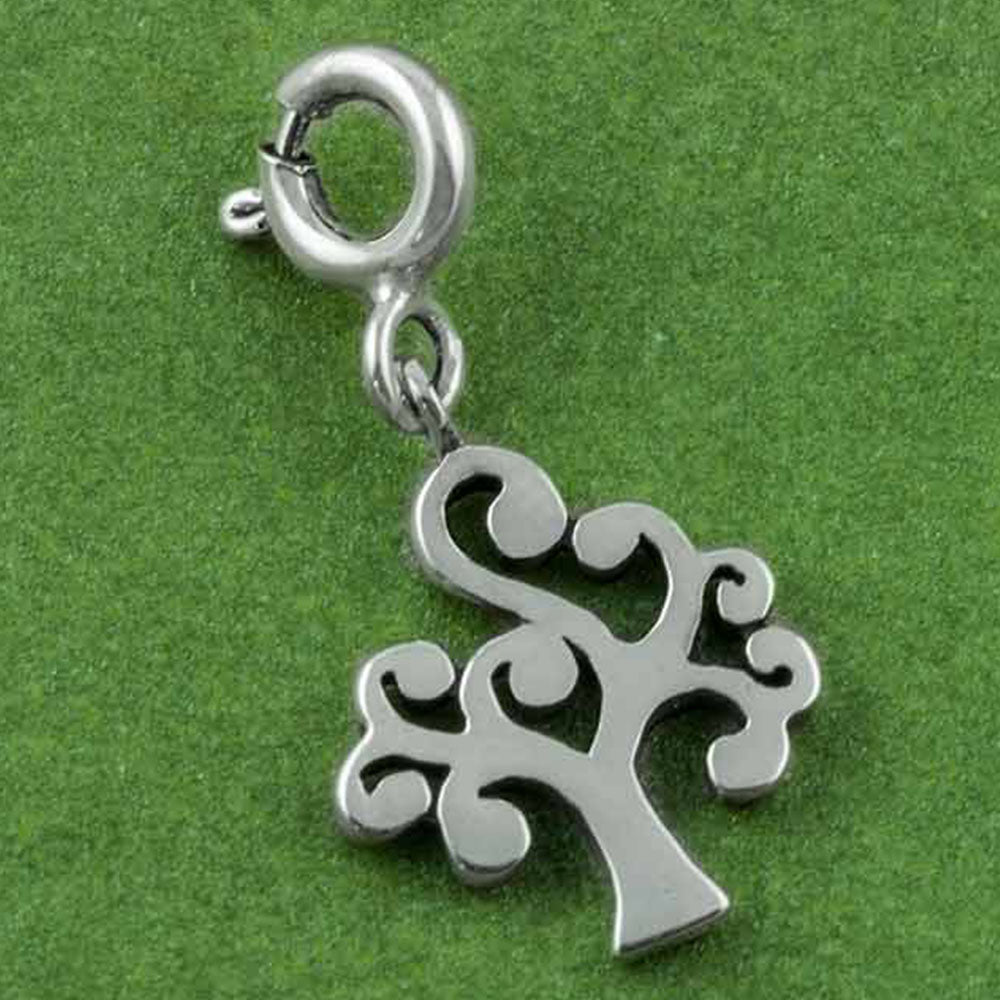 Tree of Life Silver Charm