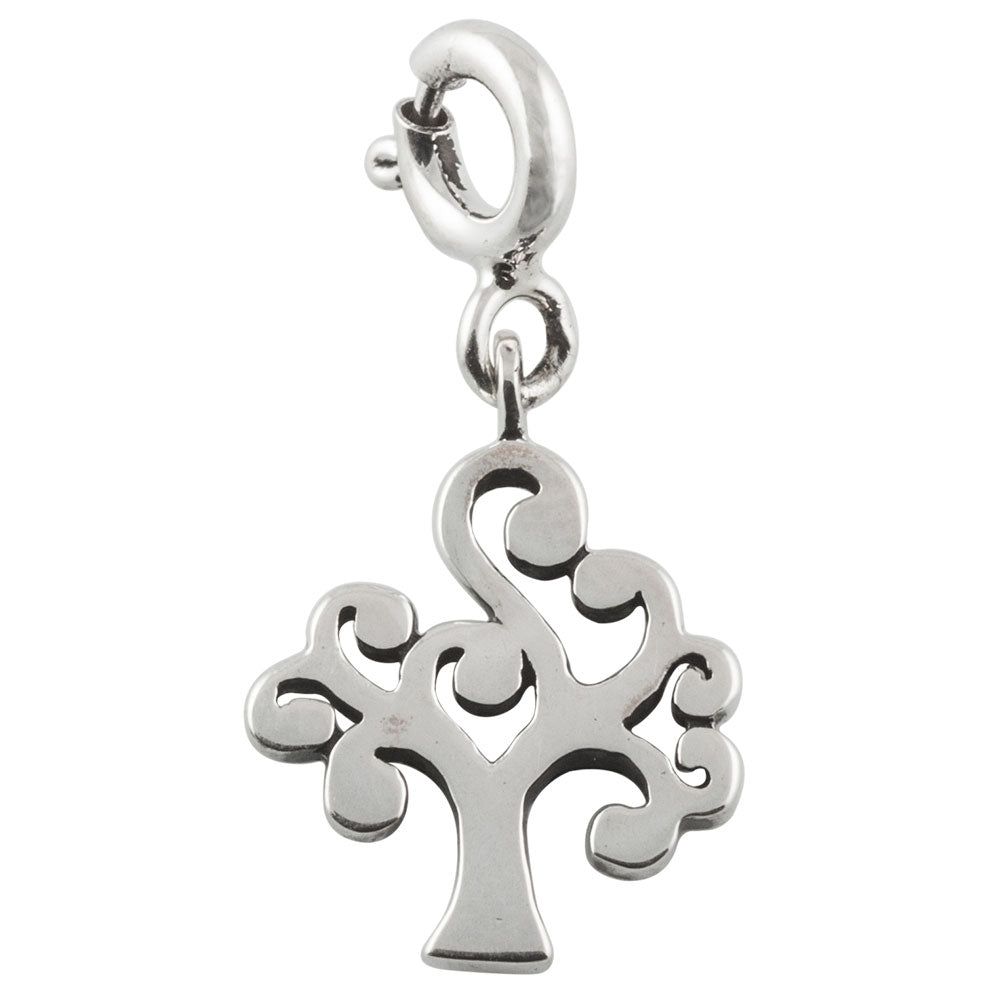 Tree of Life Silver Charm