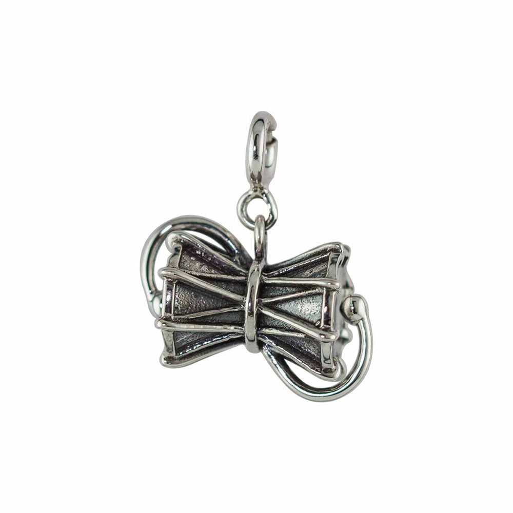 Damru Silver Charm