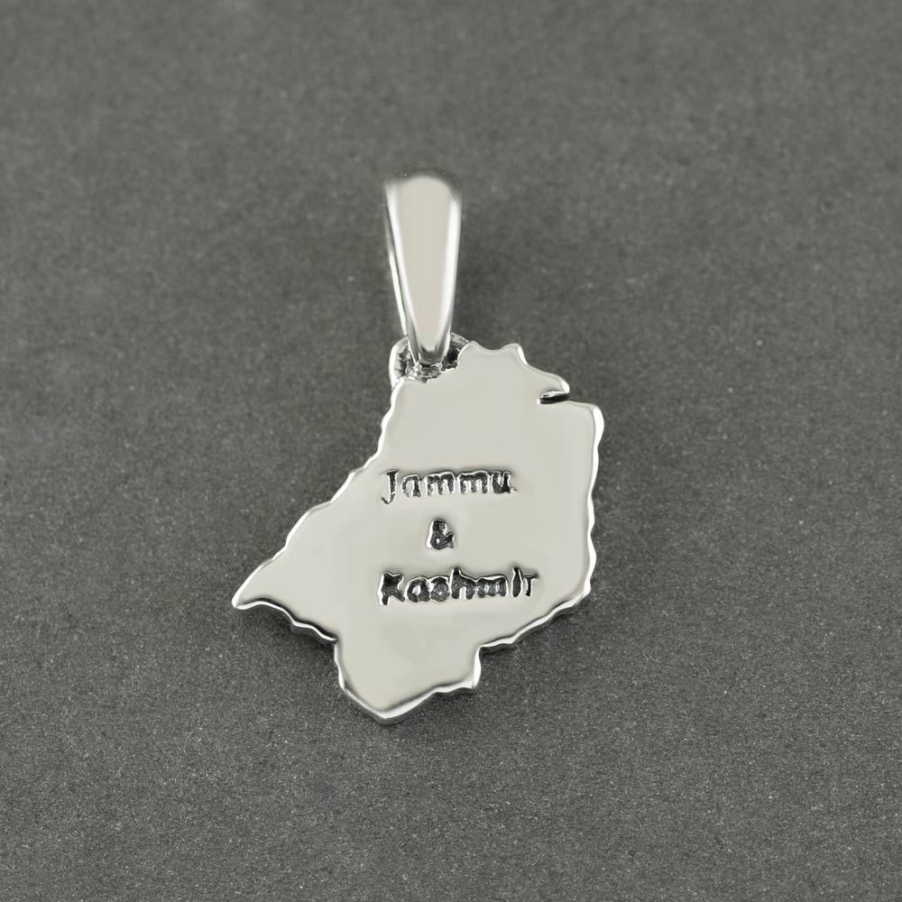 My Jammu and Kashmir State Silver Pendant