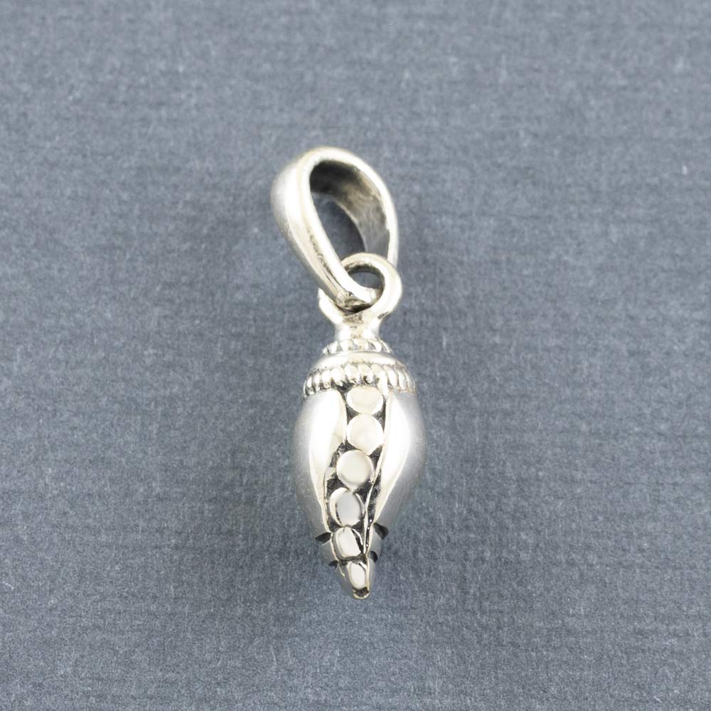 Sacred Shankh Silver Pendant