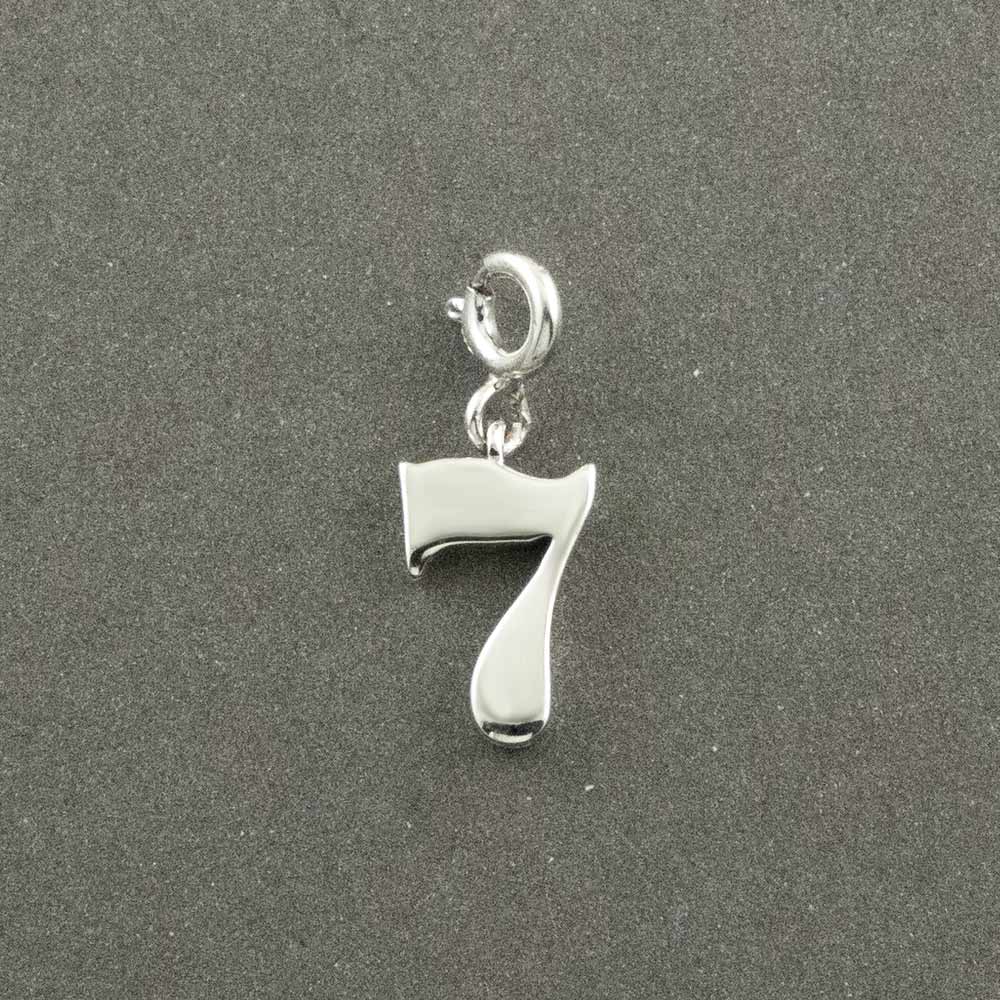 Number Seven Silver Charm