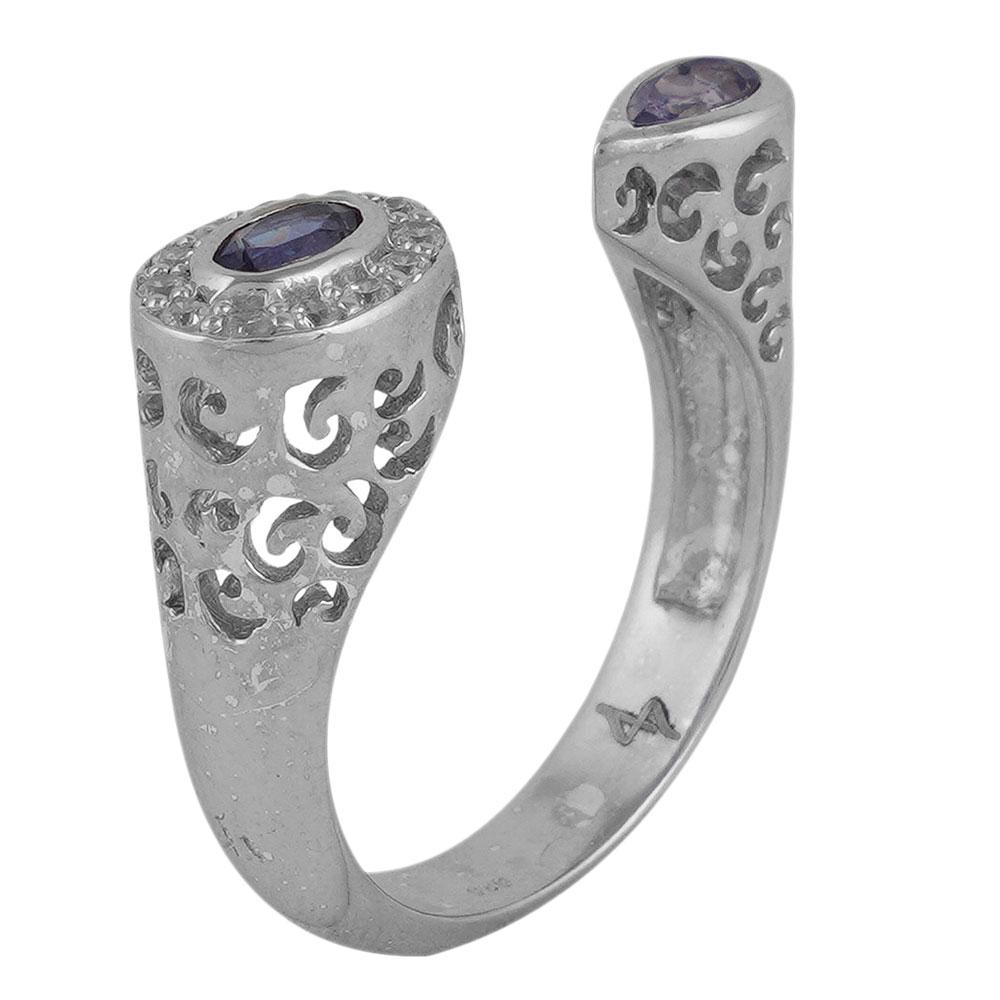 Fourseven Abha Ring in Iolite R-132-AL-S-IOL White-BG-Image